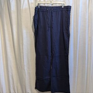 A7 Naturals Dia&Co Linen Elastic Waist Pant Size 1X